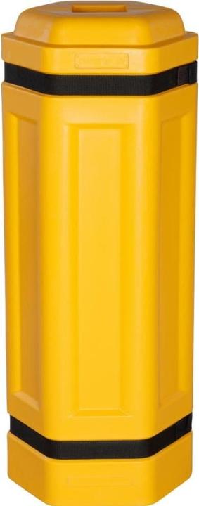 Productafbeelding Dancop Säulenschutz achteckig für Pfosten B100xT100 mm gelb B435xT390xH1000 mm