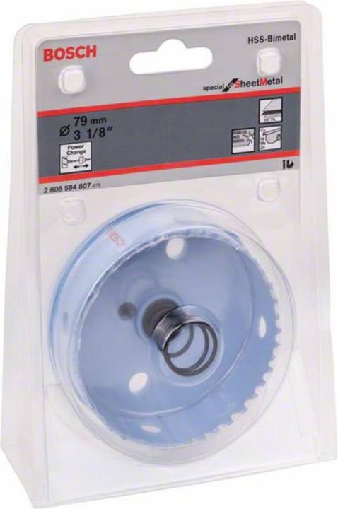 Image du produit Bosch Professional Zubehör Scie cloche Special Sheet Metal, 79 mm, 3 1/8 pouces (79 millimètres)