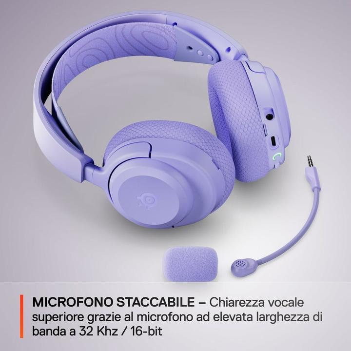 Image du produit SteelSeries Arctis Nova 3PW Lavender (Sans fil)