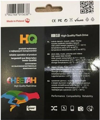 Immagine prodotto IMRO Pendrive 16GB CHEETAH USB3.0 in metallo (16 GB, USB-A)