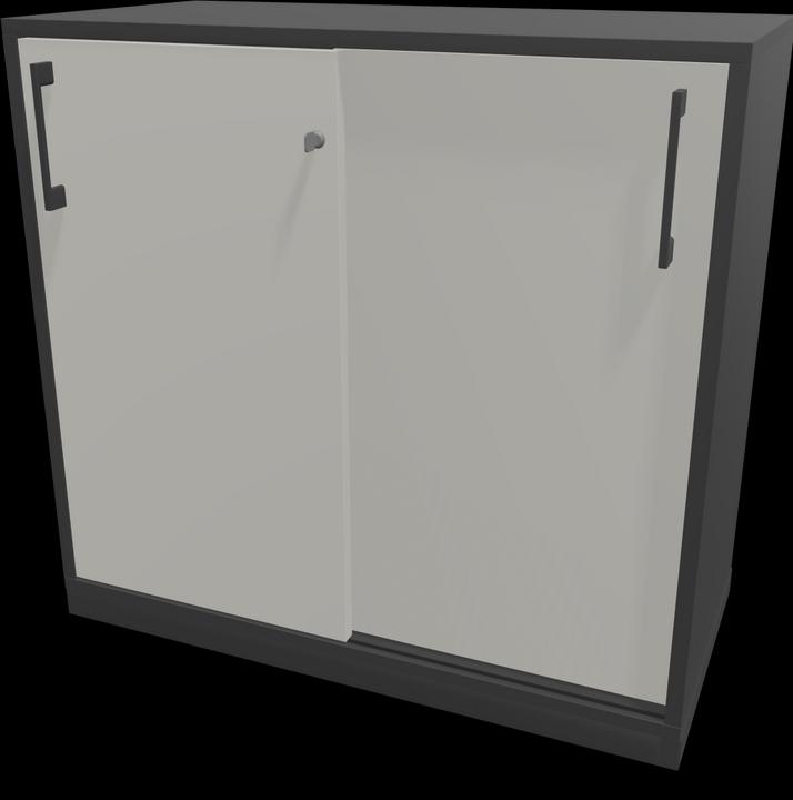 Actual product image Narbutas Choice sliding door cabinet (80 x 40 x 76 cm)