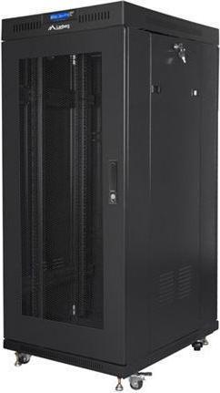 Produktbild Lanberg EINBAUSCHRANK RACK STEHEN 19" 27HE 600X600 SCHWARZ PERFORIERTE TÜR LCD (FLAT PACK) V2 (10.86 HE, 19 Zoll Rack)