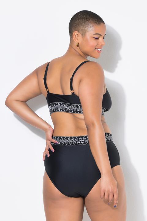 Produktbild Studio Untold Bikini-Slip, HighWaist, bestickter Bund, Shaping (54)
