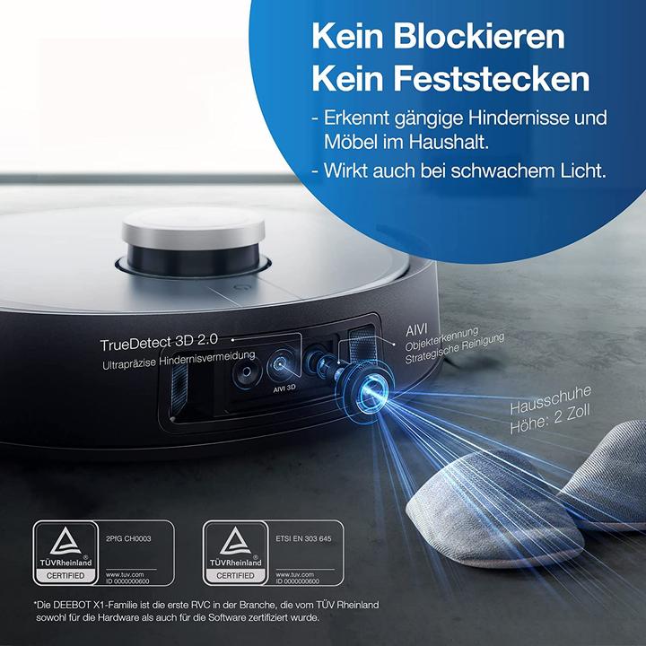 Productafbeelding Ecovacs Deebot X1 Omni (Stofzuigrobot)