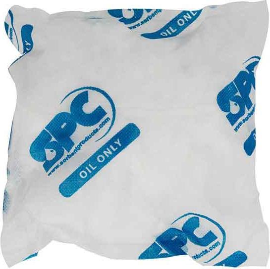 Actual product image Brady OIL99, PAD, 23 x 23 cm, white, oil-binding, absorption capacity: 44 litres (32 pieces/carton)
