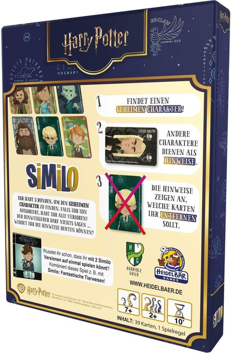 Produktbild HR048 - Similo - Harry Potter, Kartenspiel, für 2 und mehr Spieler (DE-Ausgabe) (Deutsch, 2 - 8 Spieler)