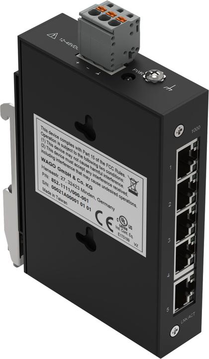 Actual product image Wago 5 Port Switch (5 ports)