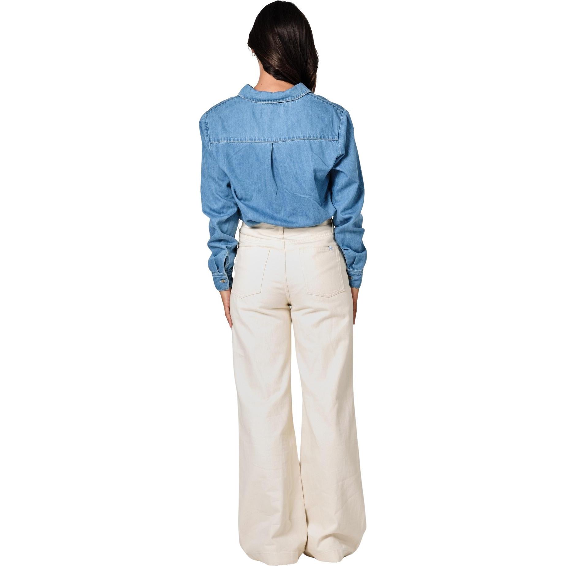 Thumbnail - F.A.M. Paris, Damen, Jeans, Fleure, Grau, (XL)