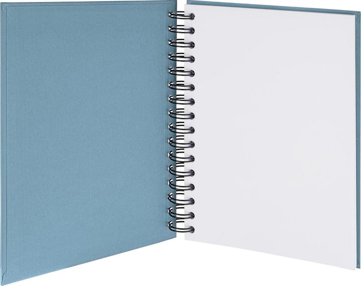 Actual product image Rössler Spiral notebook Soho denim (A5, Plain, Hardcover)