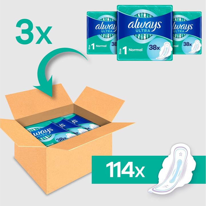 Immagine prodotto Always Ultra (114 x, Assorbenti igienici)