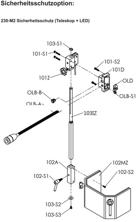 Actual product image Proton Column drilling machine BMS-30 VT