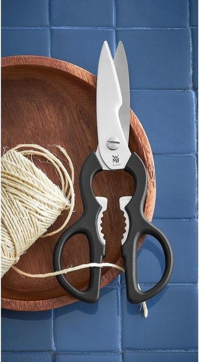 Produktbild WMF Küchenschere Haushaltsschere Allzweckschere 21cm Sägeschliff Softgriff (21 cm)