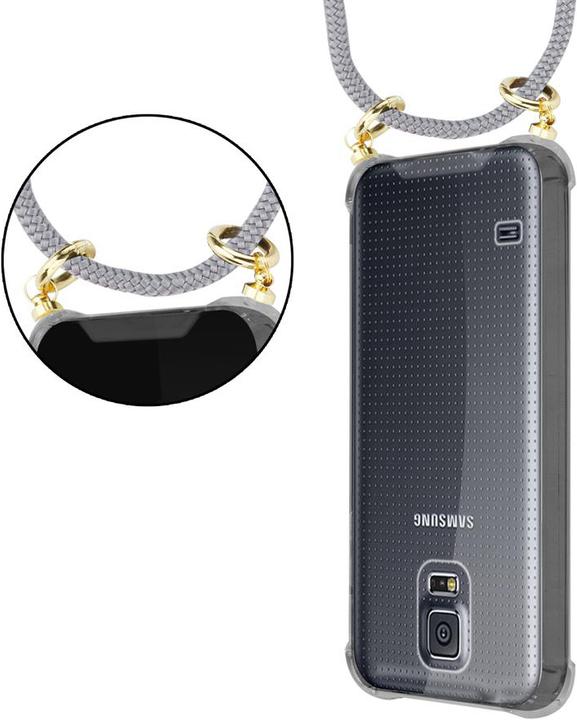 Actual product image Cadorabo Necklace Case TPU Handy Kette GOLD