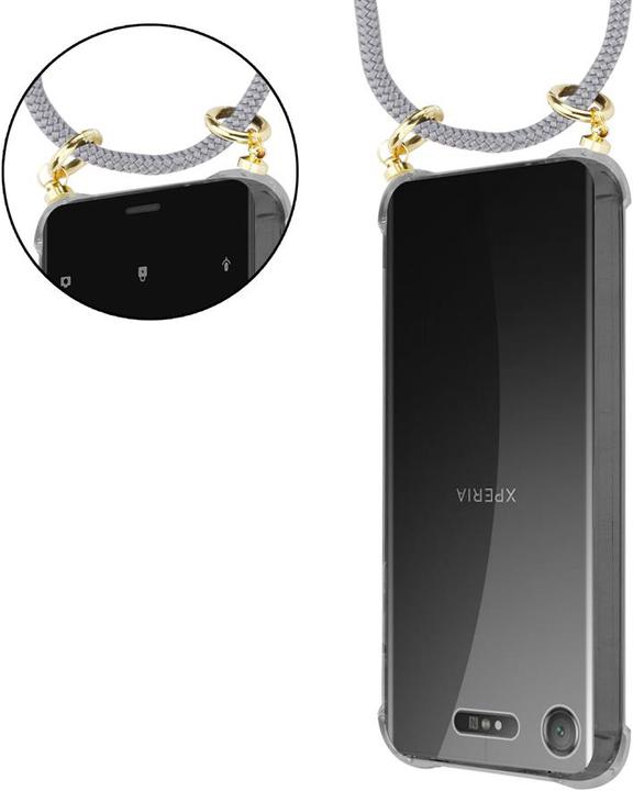 Actual product image Cadorabo Necklace Case TPU Handy Kette GOLD