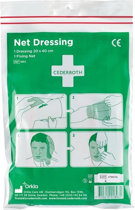 Produktbild Cederroth Netzverband, (B)200 x (T)400 mm (Erste Hilfe Set Zubehör)