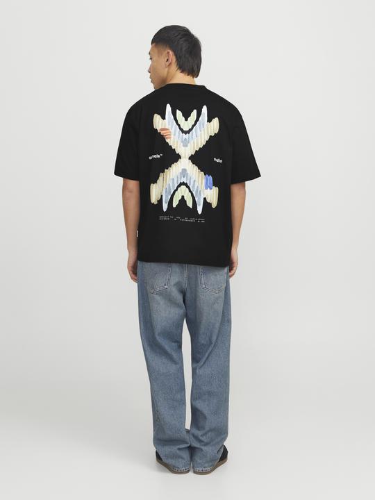 Produktbild Jack & Jones Rückenprint Rundhalsausschnitt T-shirt T-shirt (XS)