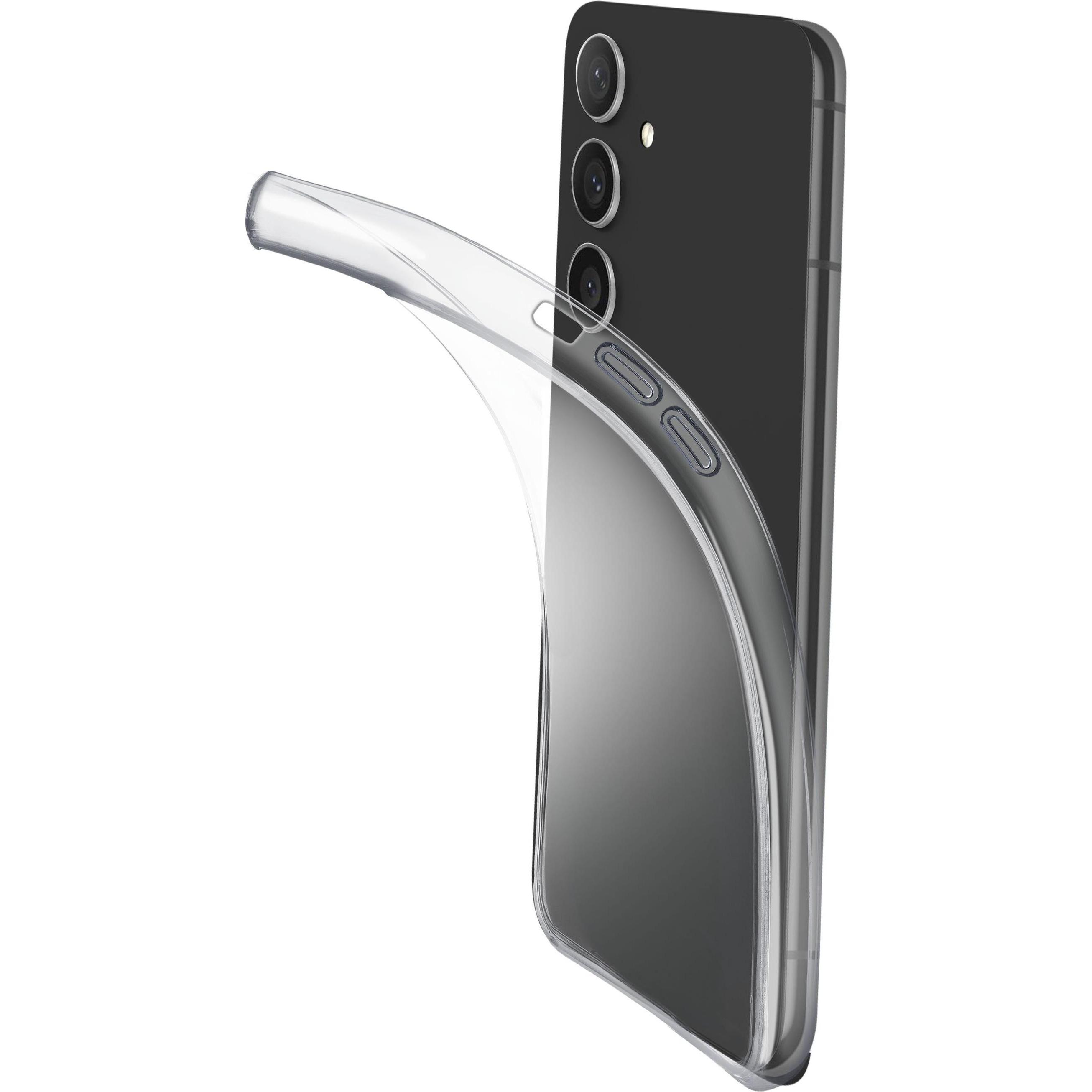 Diverse Verläge Cellular Line Fine Cover für Samsung Galaxy (Samsung Galaxy S24+), Smartphone Hülle, Transparent