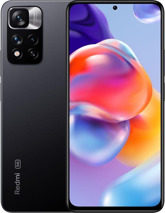 Produktbild Xiaomi Redmi Note 11 Pro+ 5G (128 GB, Graphite gray, 6.67", Hybrid Dual SIM, 108 Mpx, 5G)