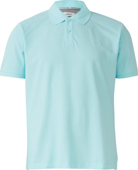 S.Oliver Polo-Shirt Poloshirt aus Baumwollpiqué