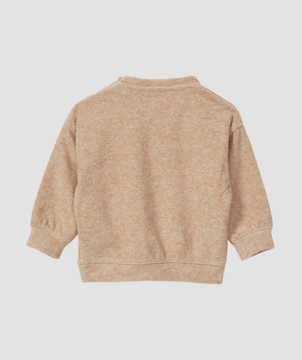 Produktbild s.Oliver Sweatshirt Warmes Sweatshirt mit Frontapplikation und Struktur (80)