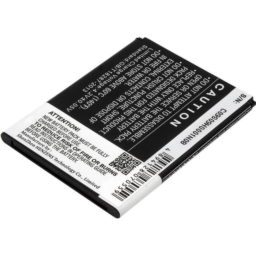 CoreParts Battery for Virgin Mobile (Akku), Mobilgerät Ersatzteile, Schwarz