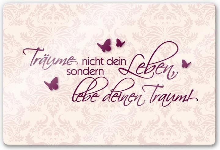 Image du produit Trenddeko Ne rêve pas ta vie... Baie (60 x 40 cm)