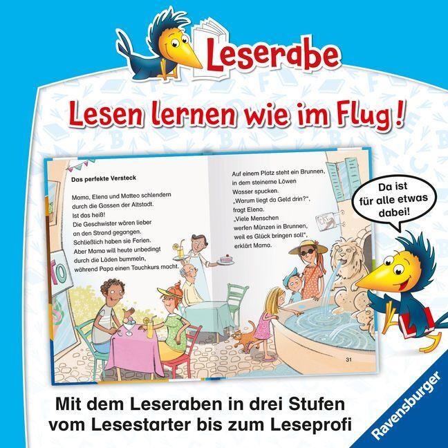 Immagine prodotto Ravensburger Leserabe - 2. Lesestufe: Spannende Detektivgeschichten zum Mitraten (Tedesco, Angela Glökler, Anja Kiel, 2023)