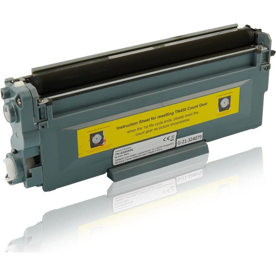 Inkadoo, Toner, Toner kompatibel zu Brother TN-2220 XL Toner, schwarz Schwarz (BK)