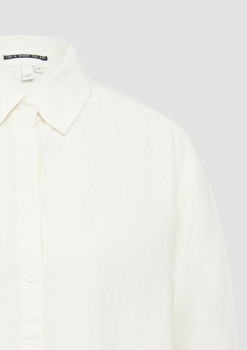 Image du produit S.Oliver Bluse Lange Hemdbluse aus Viskose-Leinenmix (34)