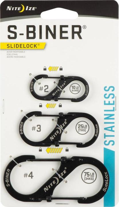 Produktbild Nite Ize Karabiner NI-LSBC-01-R6 3 St.