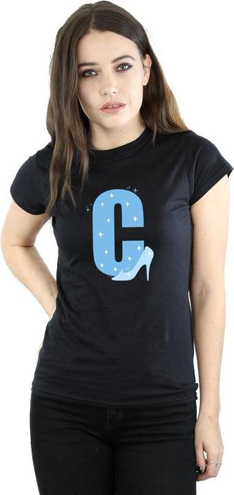 Immagine prodotto Disney Alphabet C Is For Cinderella Maglietta Donna (XL)