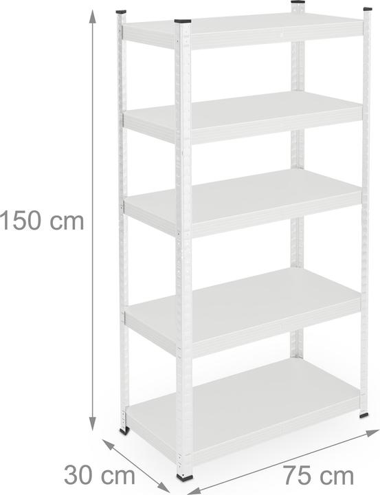 Actual product image Relaxdays shelving unit