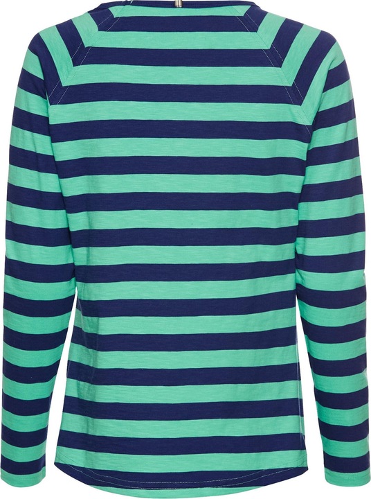 Produktbild Camel Active Gestreiftes Langarmshirt aus reiner Baumwolle (XXL)