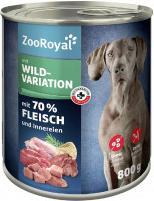 Zooroyal Variation sauvage, boîte de 800g (800 g)