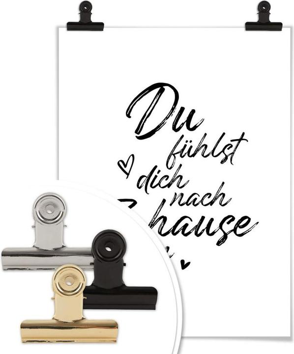 Actual product image Trenddeko You feel like home (80 x 100 cm)