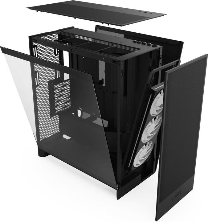 Productafbeelding NZXT H7 Flow (Mini-ITX, ATX, mATX, E-ATX)
