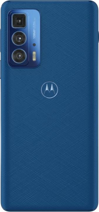 Actual product image Motorola Edge 20 Pro (256 GB, Blue Vegan Leather, 6.70", Dual SIM, 5G)