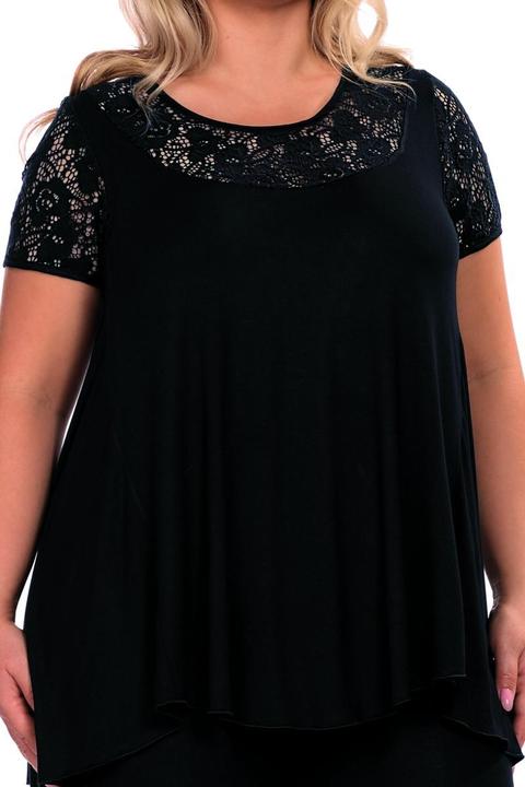 Actual product image Hamana Pyjamas/house suit in black (5XL)