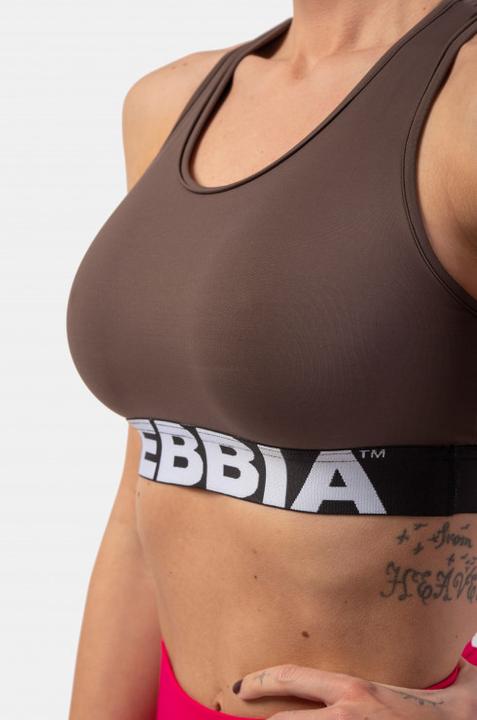 Produktbild Nebbia Medium Impact Cross Back Sports Bra 410 brown (M)