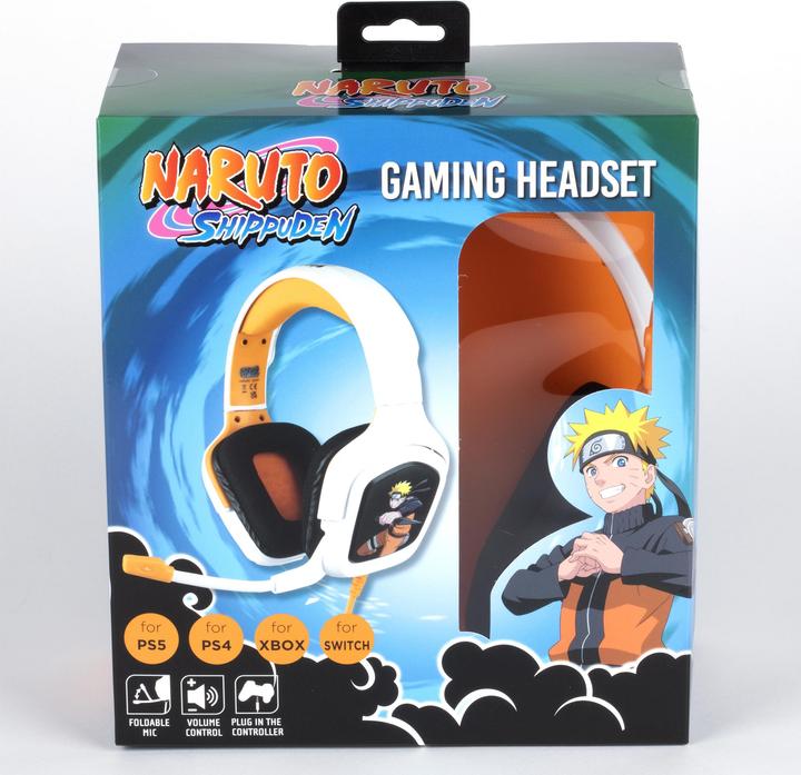 Actual product image Konix Naruto headset - white (Cable)