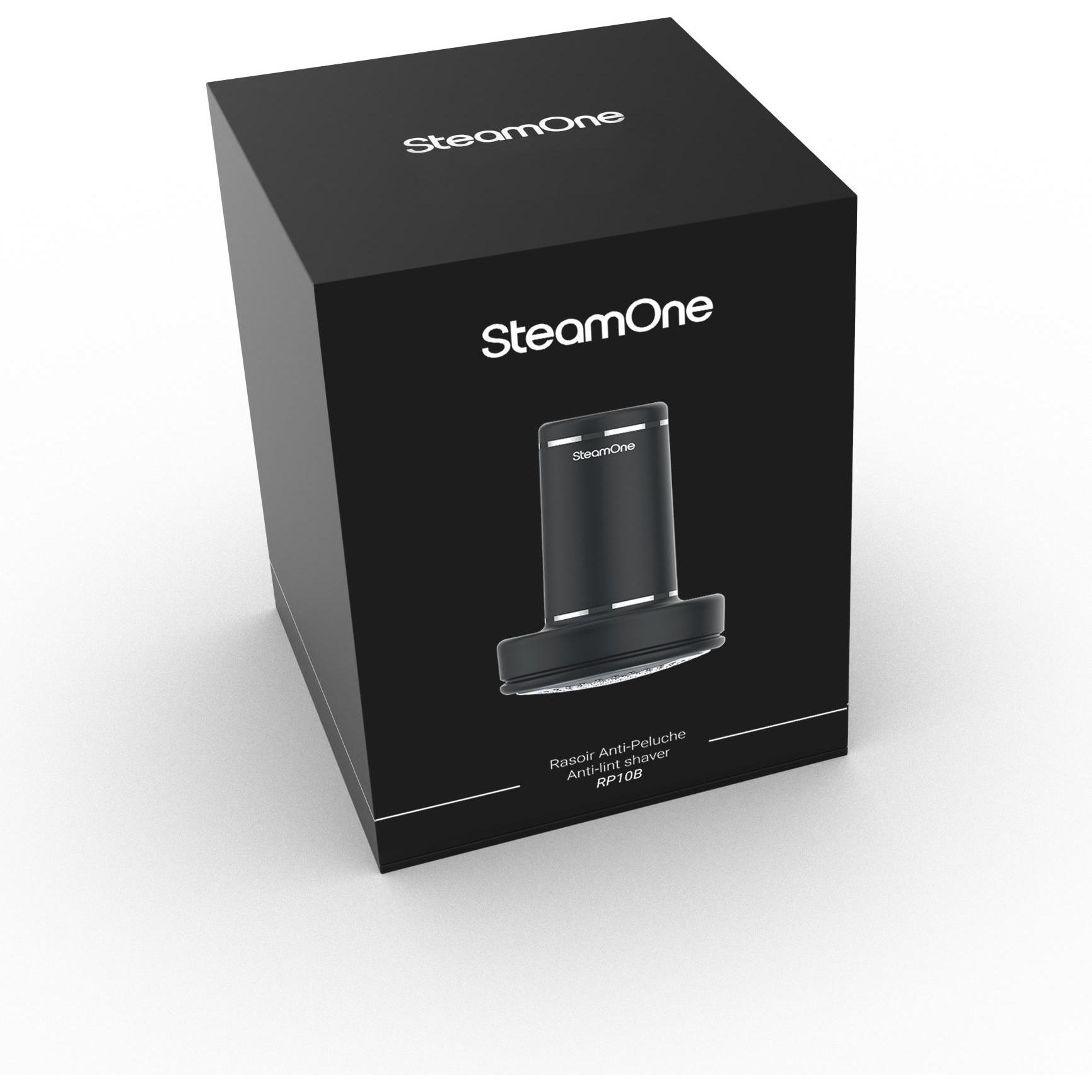 SteamOne Anti-Fussel-RasiererRP10B, Fusselentferner, Schwarz