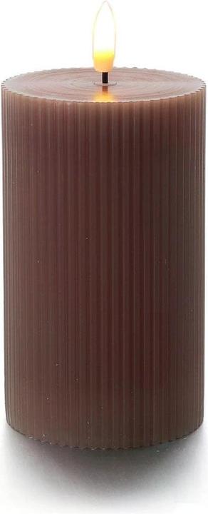 Actual product image Schlaraffenland LED cylinder candle grooves (1 x)