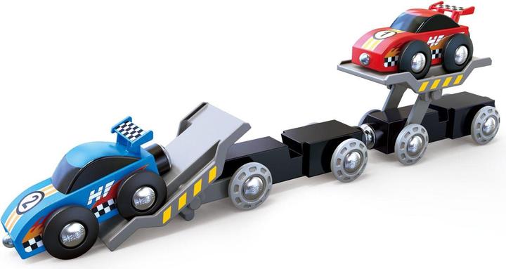 Produktbild Hape Rennwagen-Transporter