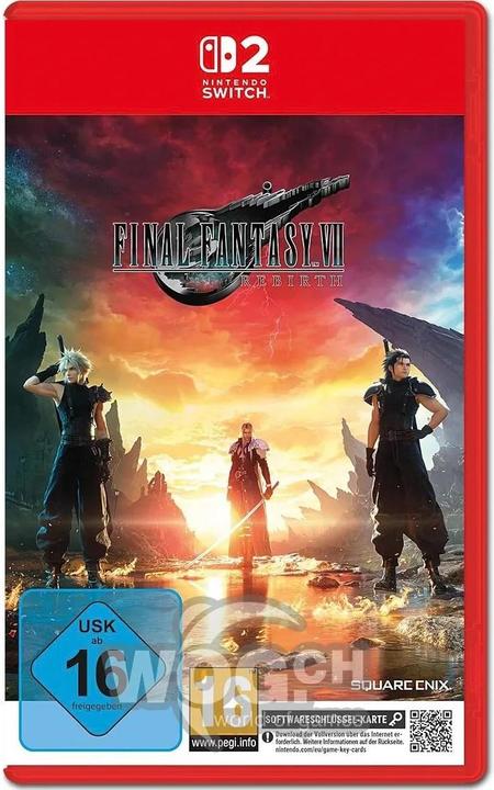 Square Enix FF VII Rebirth NSW2 (Switch 2, DE, FR, IT)