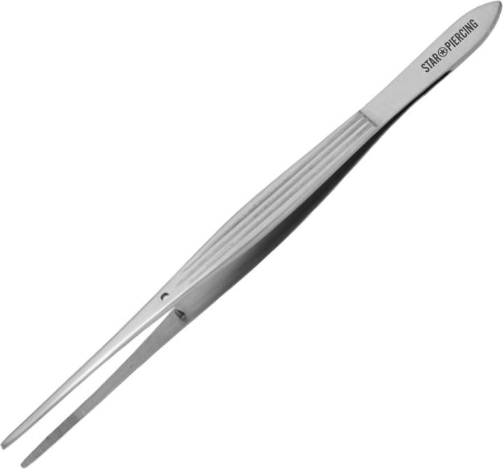 Produktbild Star Piercing Pinzette Basic 160 mm (Chirurgenstahl 316L, ohne Messing)