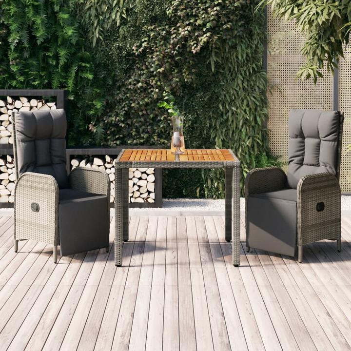 Produktbild vidaXL Garten Essgruppe (150 x 90 x 75 cm)