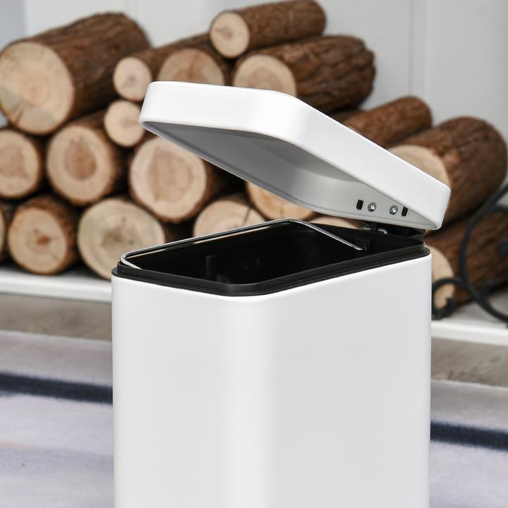 Image du produit Homcom Poubelle à pédale (5 l)