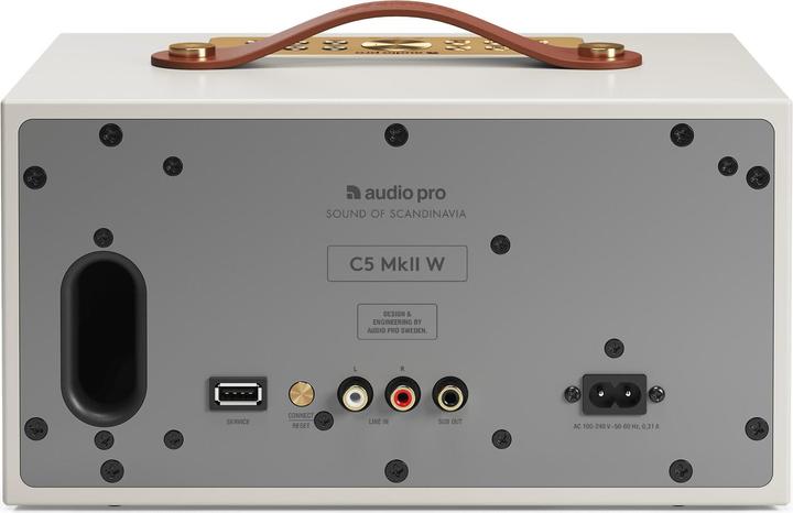 Produktbild Audio Pro C5 MkII W (Bluetooth, Airplay 2, Chromecast)
