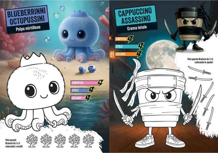 Immagine prodotto Italian Brainrot - Brainrot Challenge! Activity + Squishy (Italiano)