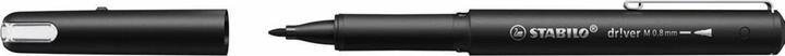 Actual product image STABILO Felt-tip pen Driver medium 0.8 mm, black, 5 pieces (Black, 5x)